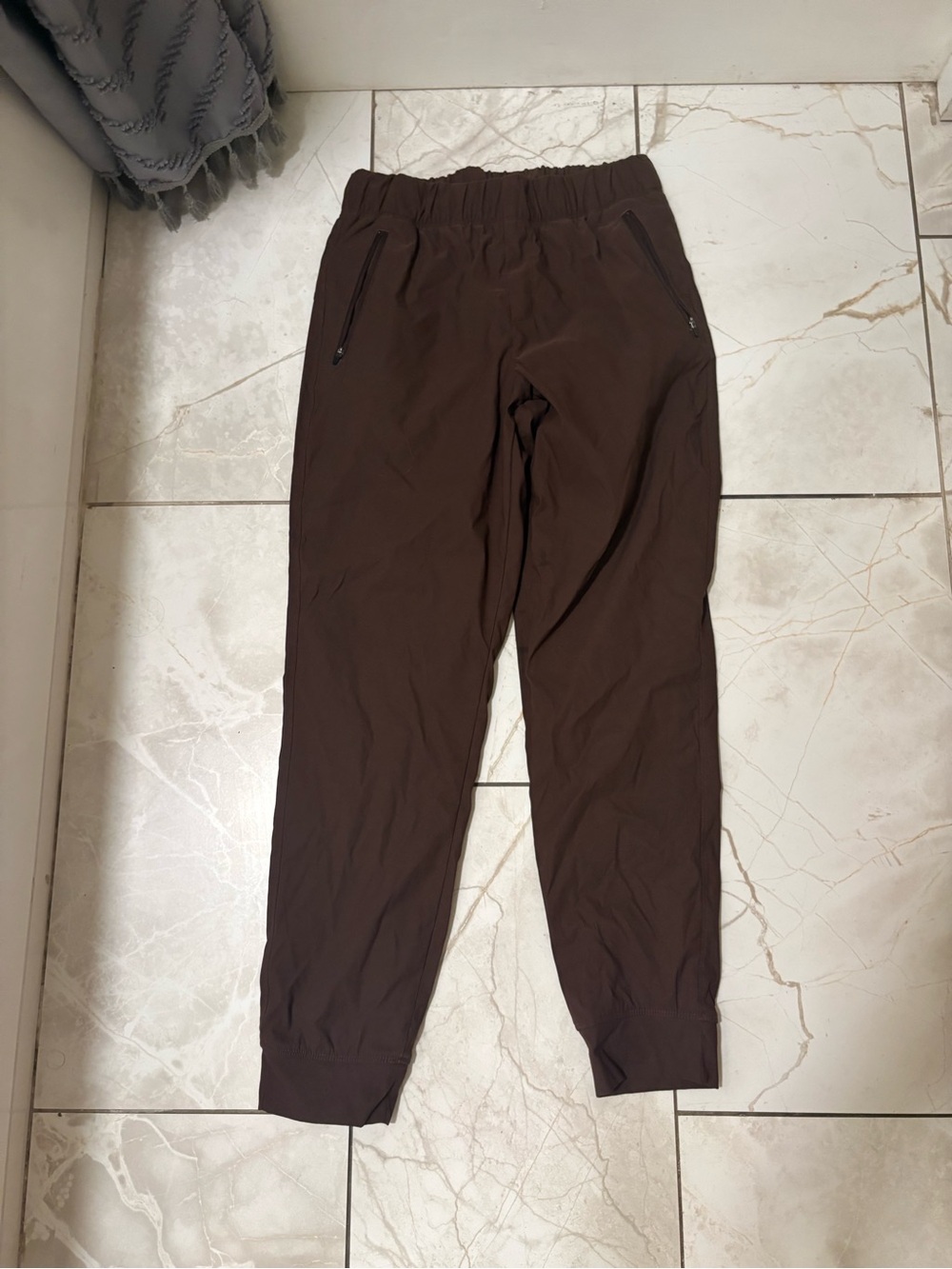 Eddie Bauer Brown Elastic Waist Jogger Pants